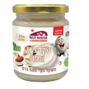 חמאת שקד לבן