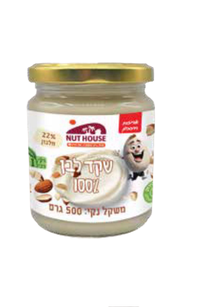 חמאת שקד לבן