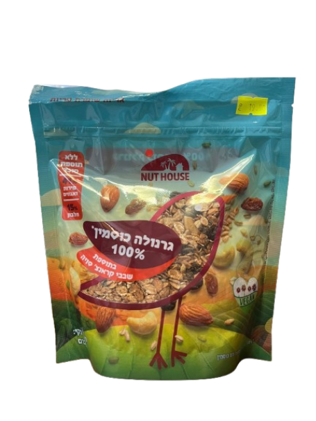 גרנולה כוסמין 100%