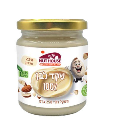 חמאת שקד לבן